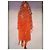 Abrigo largo origami Issey Miyake Roja - vista 18