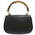 Borsa in pelle Gucci Bamboo Nero - vista 4