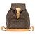 Louis Vuitton Montsouris MM Monogram Rucksack Braun Monogramm - Ansicht 2