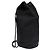 Borsa a spalla in tela nera Gucci Bonsack 123438 Nero