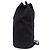 Borsa a spalla in tela nera Gucci Bonsack 123438 Nero - vista 3