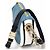 Borsa hobo DIOR VIBE Small di Christian Dior Nero Bianco Blu - vista 3