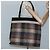 Borsa Tote Burberry Nova Check in lana beige oro Auth 122167 D'oro - vista 29