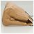 PRADA Bolsa de Ombro com Corrente de Couro Bege Dourado Auth 122203 - vista 3