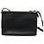 Céline Borsa a spalla CELINE Trio in pelle nera e oro Auth 125093 Nero D'oro - vista 2