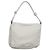 Sac à épaule LOEWE en cuir blanc et or Auth bs25892 Doré