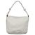 Sac à épaule LOEWE en cuir blanc et or Auth bs25892 Doré - vue 13