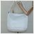 Sac à épaule LOEWE en cuir blanc et or Auth bs25892 Doré - vue 19