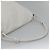 Sac à épaule LOEWE en cuir blanc et or Auth bs25892 Doré - vue 7
