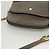 BALLY Borsa a Spalla in Pelle Trapuntata con Catena Grigia Oro Auth BA1833 Marrone D'oro - vista 6