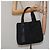 Bulgari Borsa a mano BVLGARI Logo Mania in tela nera Auth BA1827 Nero - vista 22