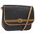 Borsa a spalla in tela a nido d'ape Christian Dior PVC marrone oro Auth BA1926