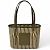 Loewe Khaki Leder Tote Bag - Ansicht 2