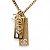 Collana Lunga con Pendente Chanel BOY CHANEL D'oro