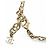 Collier pendentif plaqué or Chanel Doré - vue 4
