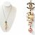 Collana lunga Chanel con motivo a conchiglia in perle Rosa D'oro - vista 3