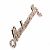Spilla in strass Chanel Mademoiselle Argento Rosa - vista 4