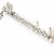 Spilla in strass Chanel Mademoiselle Argento Rosa - vista 6