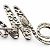 Spilla in strass Chanel Mademoiselle Argento Rosa - vista 7