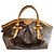 Borsa Tote Louis Vuitton Monogram Tivoli GM Marrone Monogramma