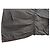 Saia mini de chiffon de nylon preto Moncler NWT com camadas e babados, tamanho cintura elástica 44 - vista 9