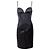 Yves Saint Laurent Mini Kleid Schwarz