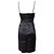Yves Saint Laurent Mini Kleid Schwarz - Ansicht 3