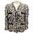 Giacca in tweed Edward Achour bianca / nera Bianco