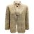 Grüne / braune Tweedjacke Luciano Barbera