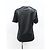 Camiseta de poliéster negro con estampado de logo Versace - vista 11