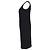 Max Mara ärmelloses Midi-Shift-Kleid aus schwarzem Polyester - Ansicht 2