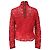 Blusa de encaje Salvatore Ferragamo en algodón rojo Roja - vista 3