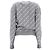 Grau Wollpullover mit Balenciaga-Logo über die gesamte Fläche - Ansicht 3