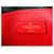 Valentino Garavani Valentino Small Vlock Chain Shoulder Bag in Leather Red  - view 11