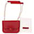 Valentino Garavani Valentino Small Vlock Chain Shoulder Bag in Leather Red  - view 7