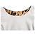Vestido midi com estampa animal da Dolce & Gabbana em acetato prateado forrado Branco - vista 5