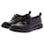 Derby Prada in pelle nera Nero
