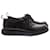 Derby Prada in pelle nera Nero - vista 2