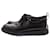 Derby Prada in pelle nera Nero - vista 3