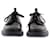 Derby Prada in pelle nera Nero - vista 4