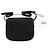 Borsa Mansur Gavriel Envelope Nera in Pelle Nero - vista 3