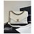 Bolso Chanel Coco Chevron Mediano Blanco Blanco roto - vista 2