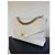 Bolso Chanel Coco Chevron Mediano Blanco Blanco roto - vista 4