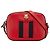 Bolsa transversal Disco Animalier em couro vermelho Gucci