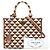 Prada Brown Small Canvas Symbole Triangolo Satchel - view 12