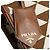 Prada Brown Small Canvas Symbole Triangolo Satchel - view 9