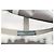 Giacca trench stampata PRADA grigio chiaro, impermeabile e antivento con cappuccio taglia 44 - vista 3