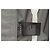 Giacca trench stampata PRADA grigio chiaro, impermeabile e antivento con cappuccio taglia 44 - vista 4