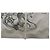 Giacca trench stampata PRADA grigio chiaro, impermeabile e antivento con cappuccio taglia 44 - vista 7