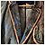 Authentischer Alexander McQueen 05 AW Archive Mudded Denim Blazer Khaki - Ansicht 5